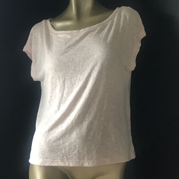 NWT Victoria’s Secret Loose Fit Lounge Yoga Sleep Tee Soft Feel Light Pink XS - Picture 6 of 9